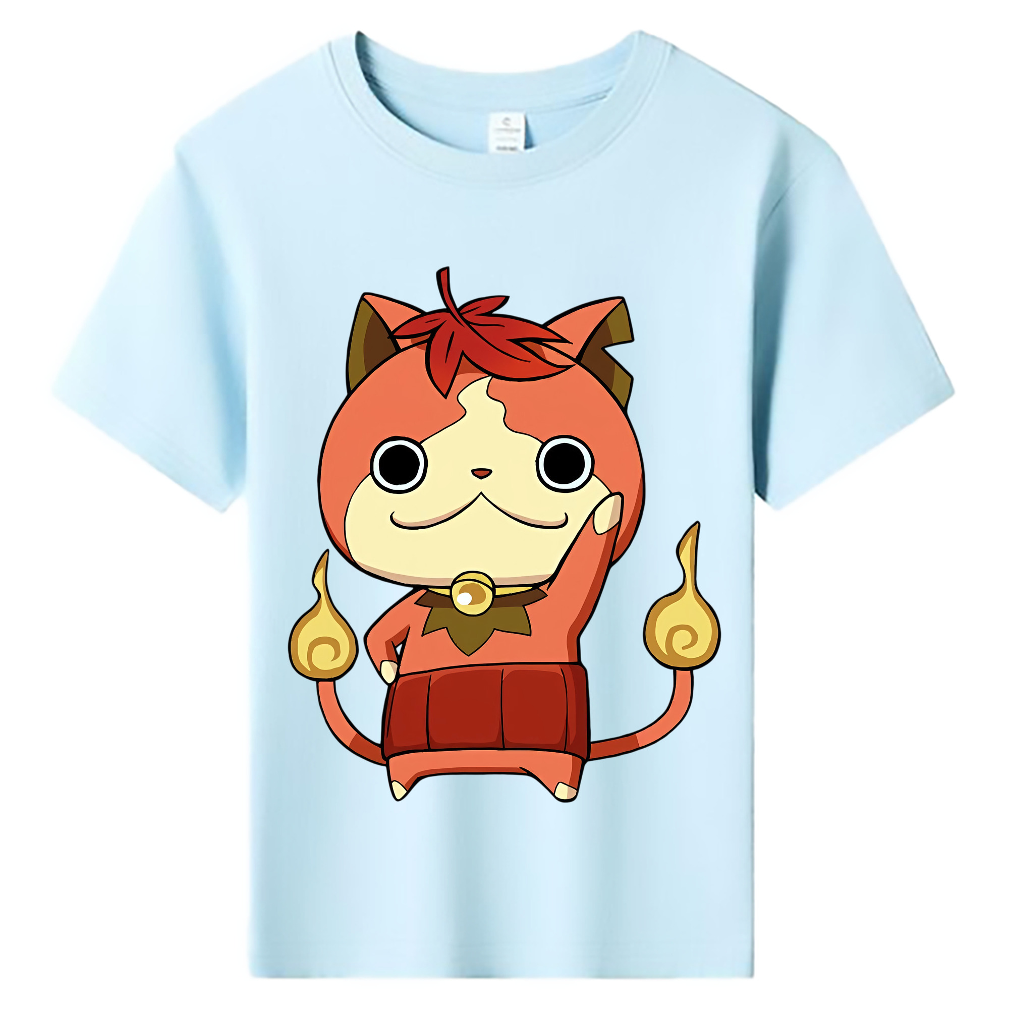 （画像用） 妖怪ウォッチ Yo-kai Watch 綿100％キッズTシャツ（フロントプリント）